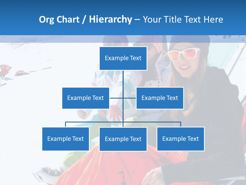 Dolomites Teenager Snow PowerPoint Template