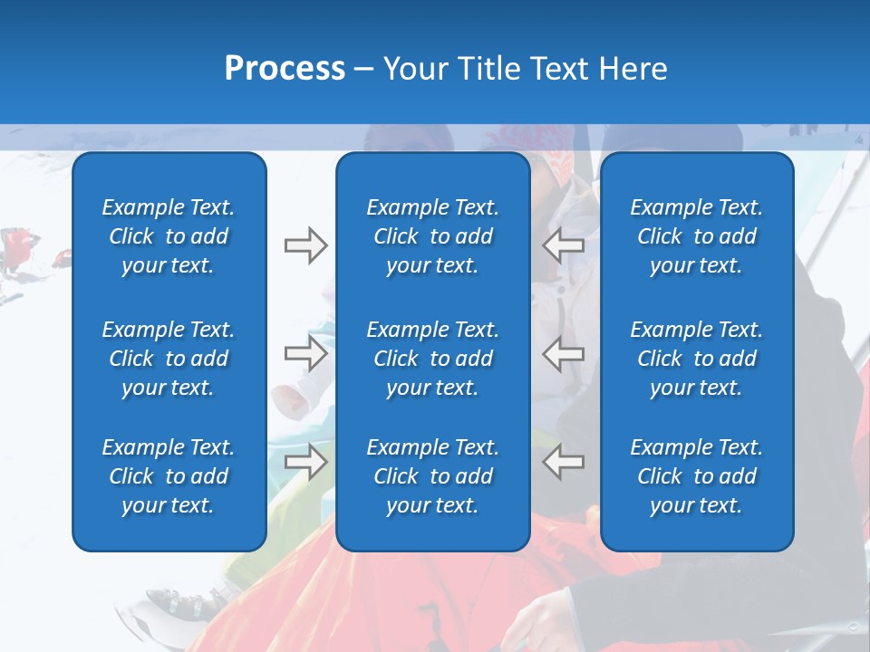 Dolomites Teenager Snow PowerPoint Template