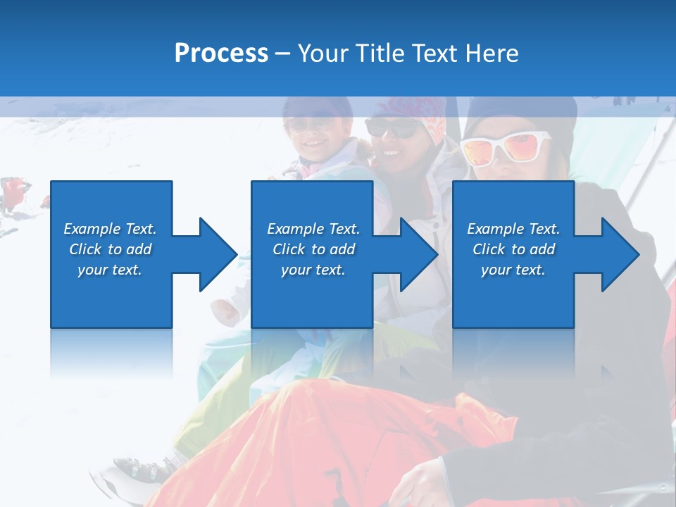 Dolomites Teenager Snow PowerPoint Template