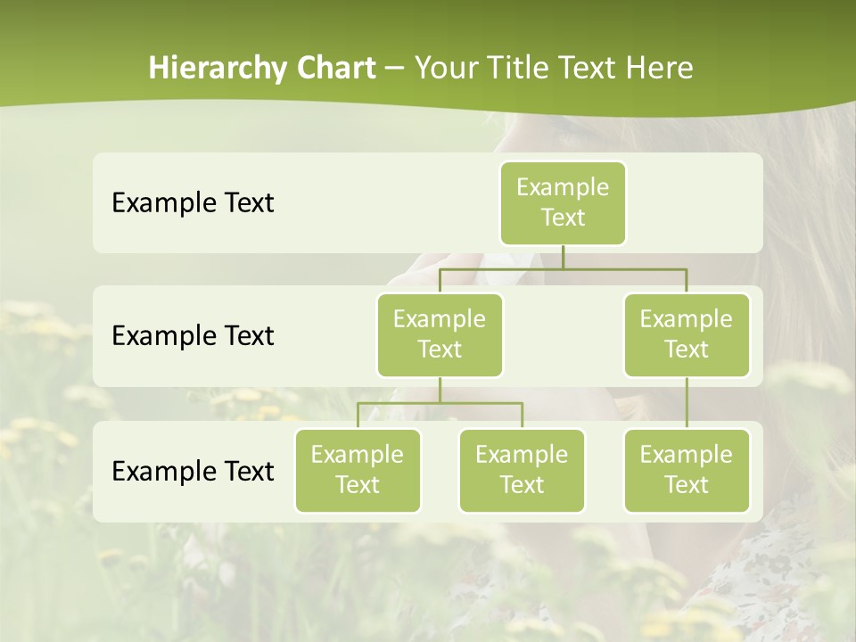 Nose Handkerchief Caucasian PowerPoint Template