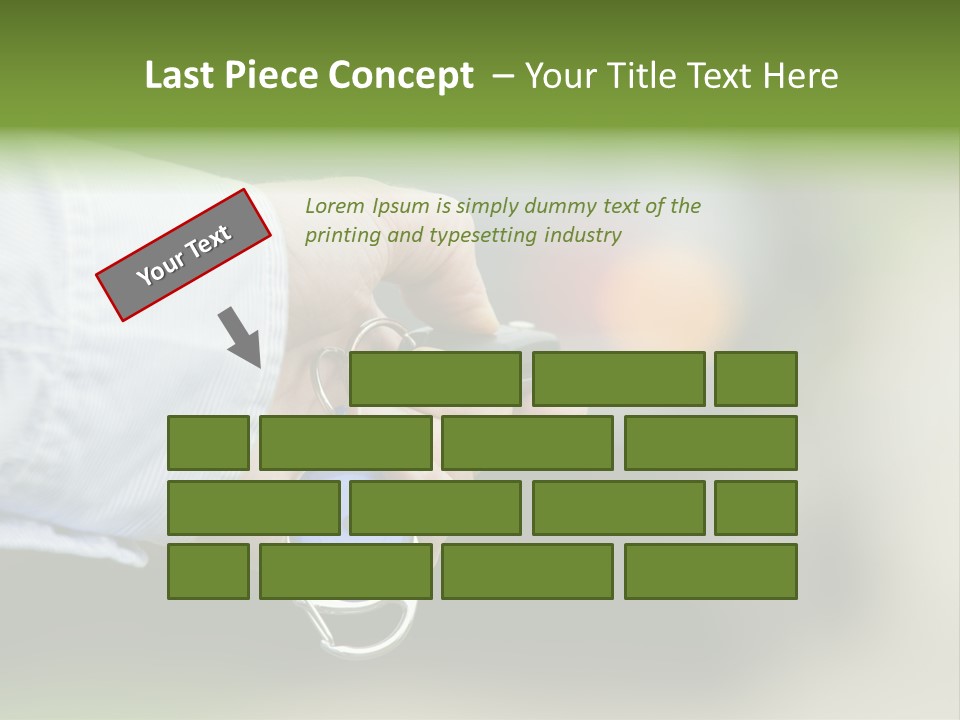 Accessibility Transportation Unlocking PowerPoint Template