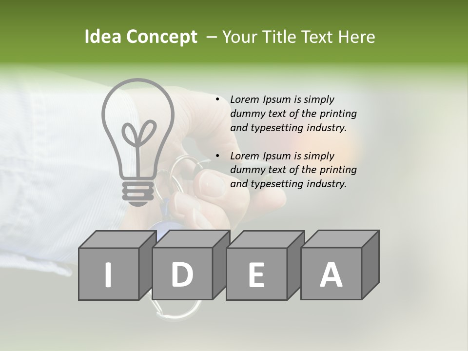 Accessibility Transportation Unlocking PowerPoint Template