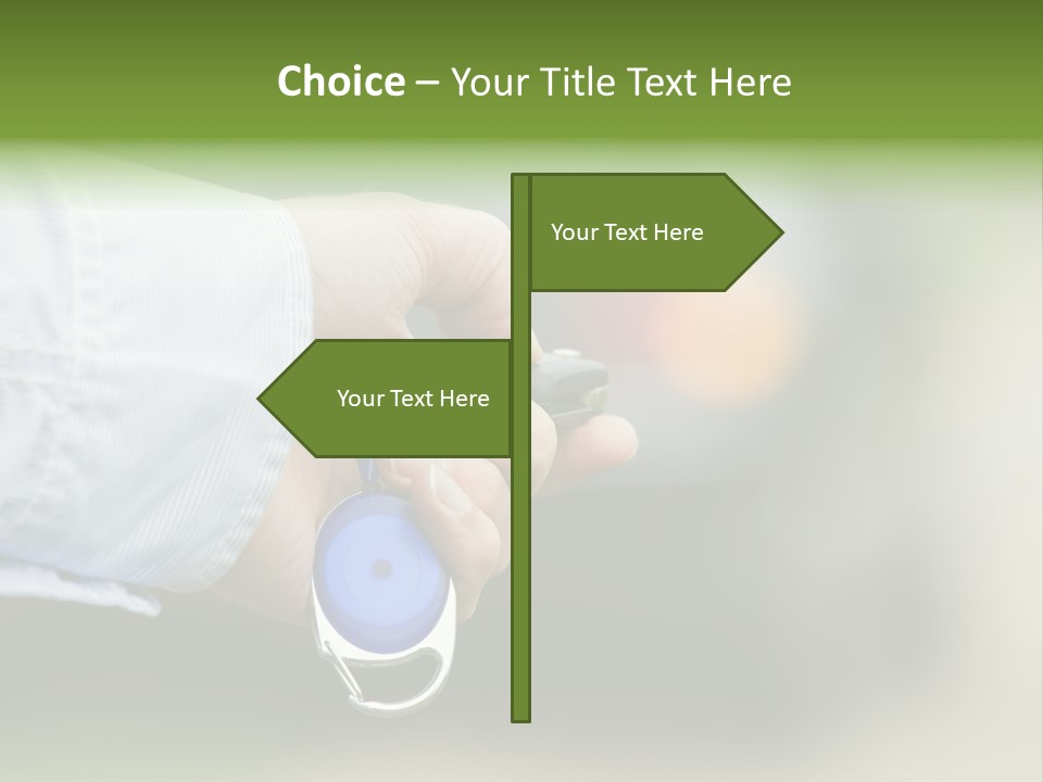 Accessibility Transportation Unlocking PowerPoint Template