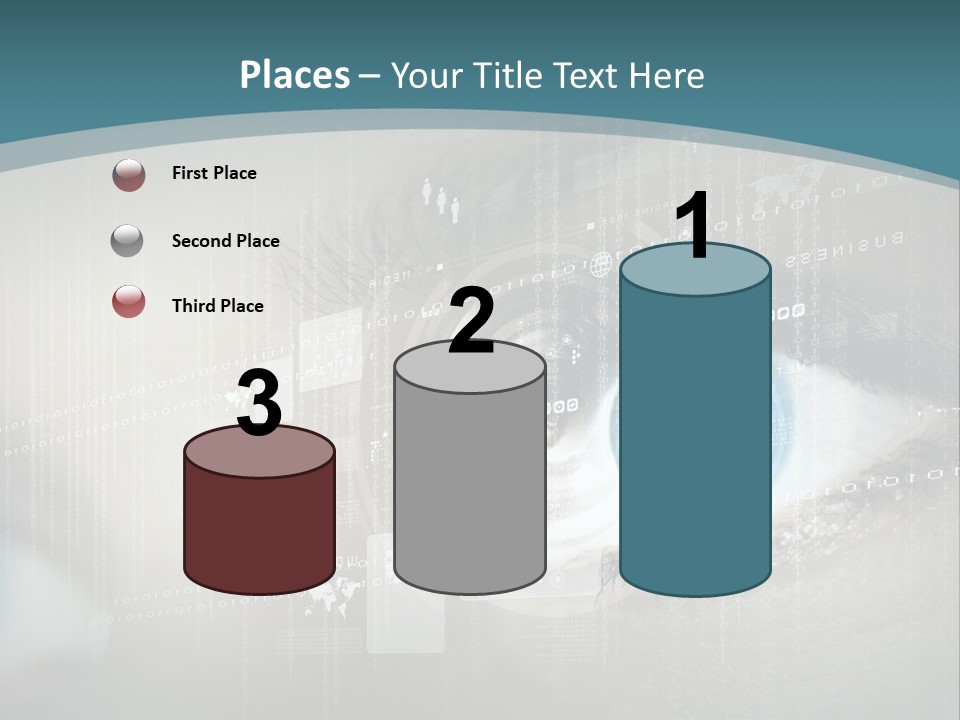 Focus Abstract Cyber PowerPoint Template