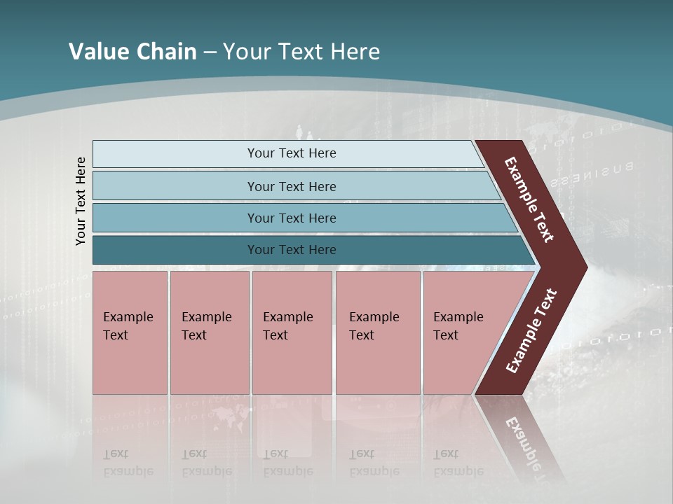 Focus Abstract Cyber PowerPoint Template