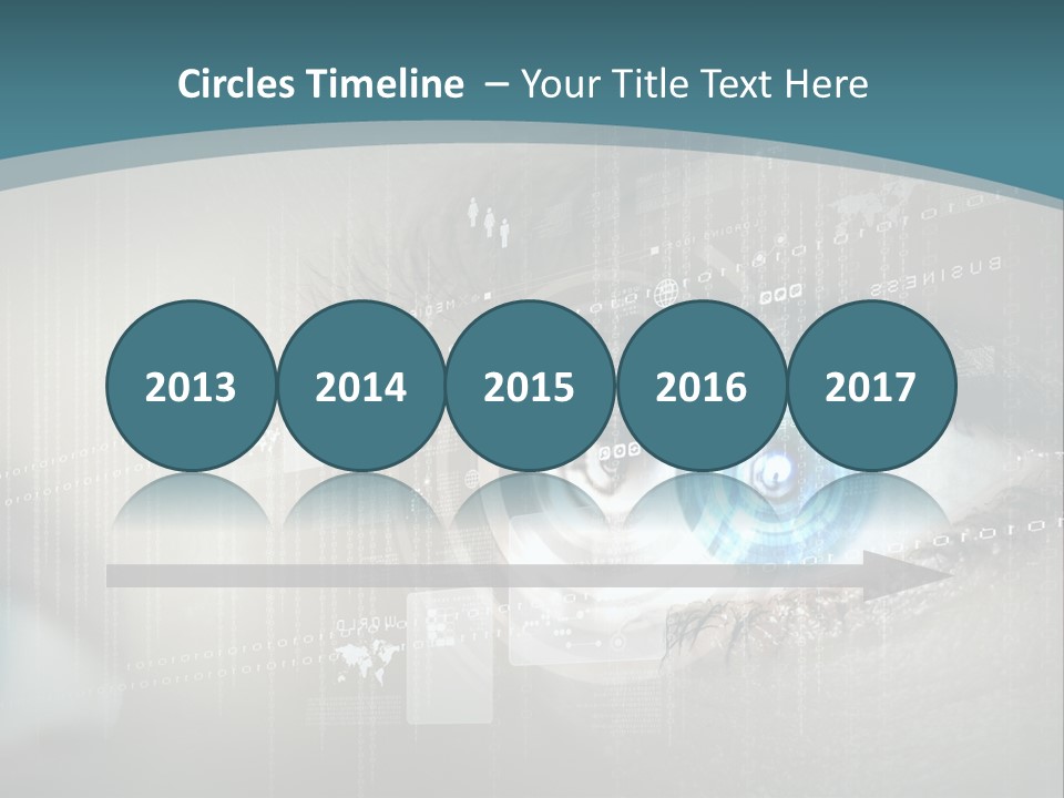 Focus Abstract Cyber PowerPoint Template