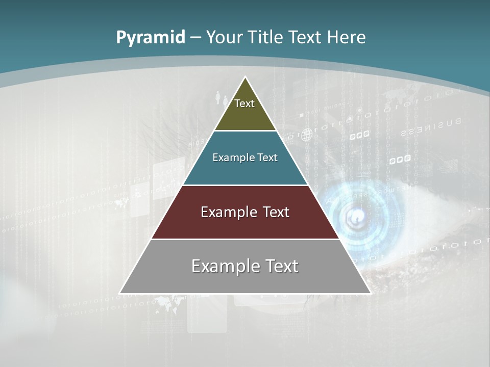 Focus Abstract Cyber PowerPoint Template
