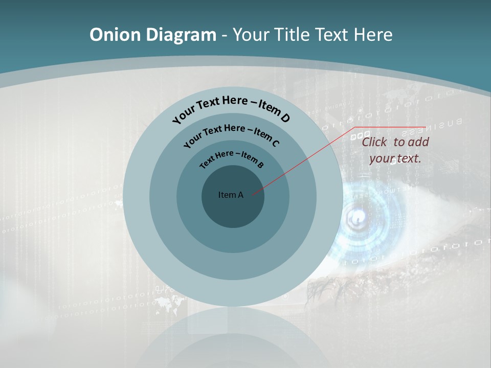 Focus Abstract Cyber PowerPoint Template