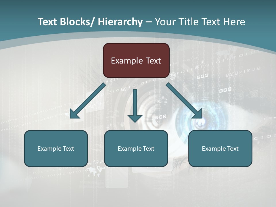 Focus Abstract Cyber PowerPoint Template