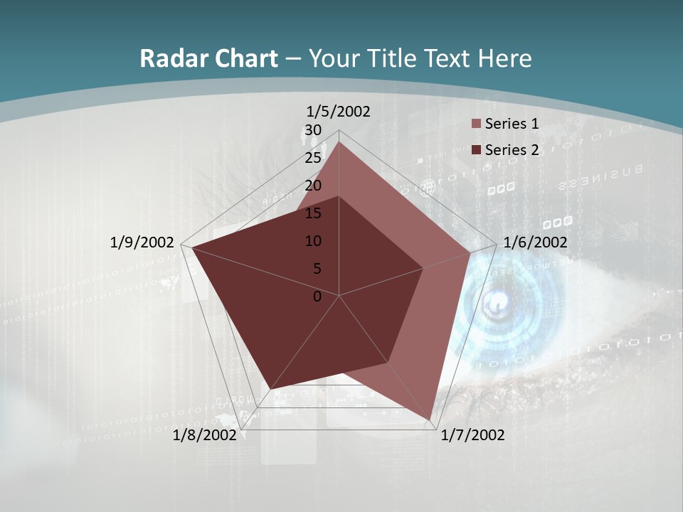 Focus Abstract Cyber PowerPoint Template