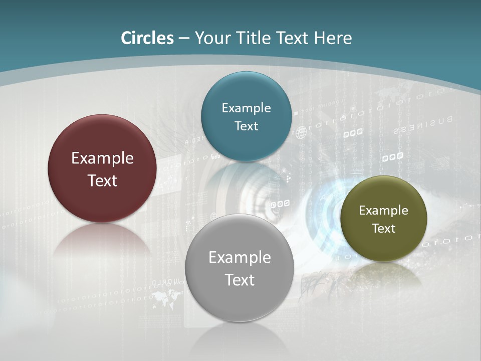 Focus Abstract Cyber PowerPoint Template