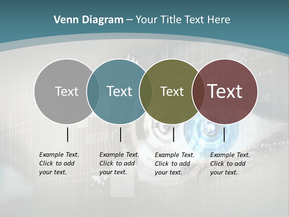 Focus Abstract Cyber PowerPoint Template