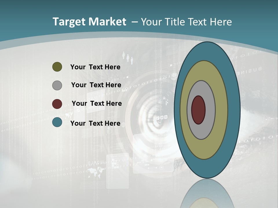 Focus Abstract Cyber PowerPoint Template