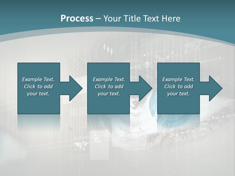 Focus Abstract Cyber PowerPoint Template