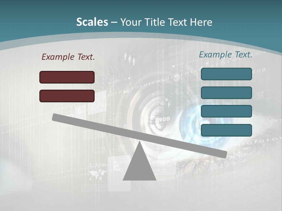 Focus Abstract Cyber PowerPoint Template