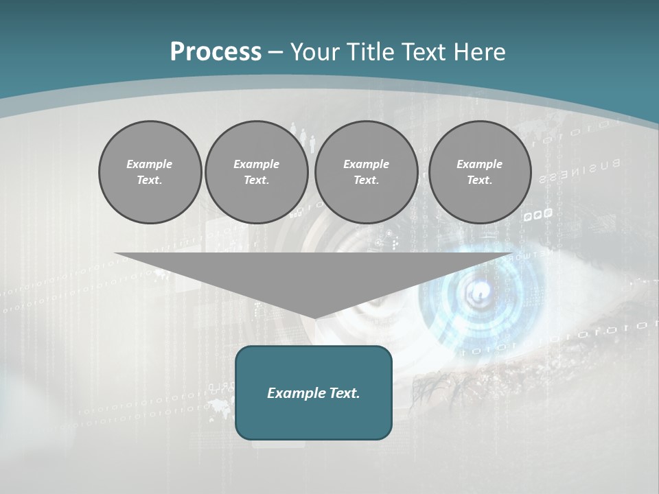 Focus Abstract Cyber PowerPoint Template