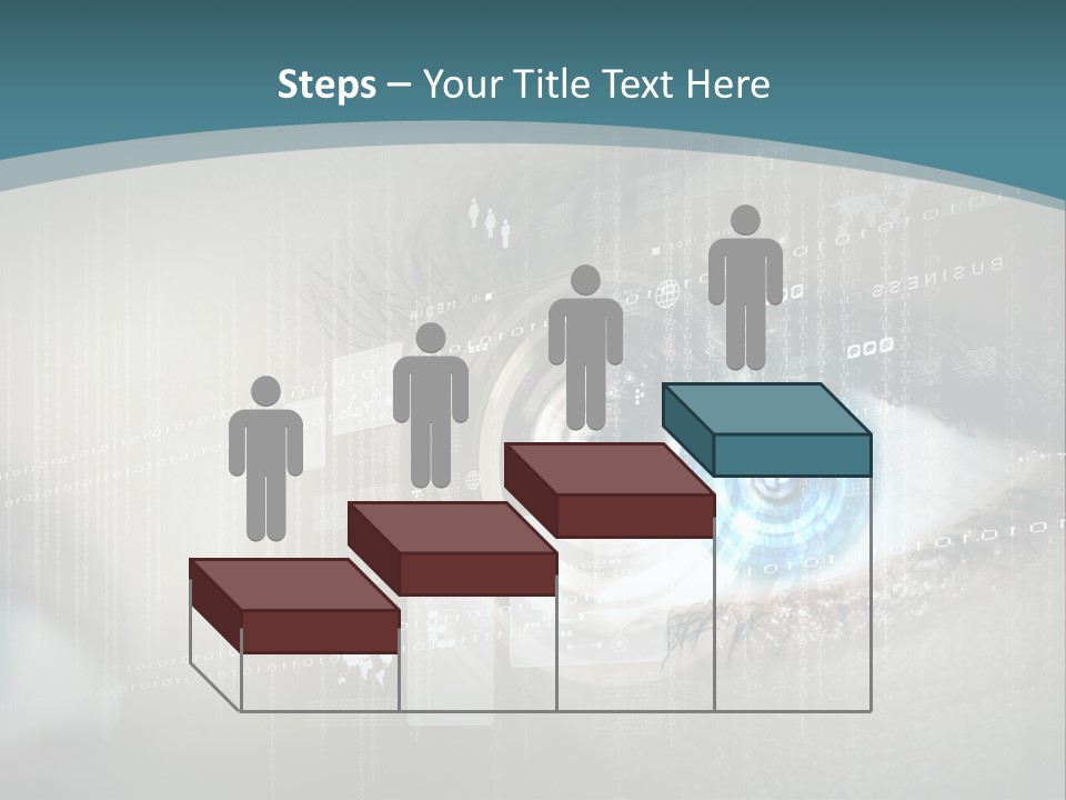 Focus Abstract Cyber PowerPoint Template