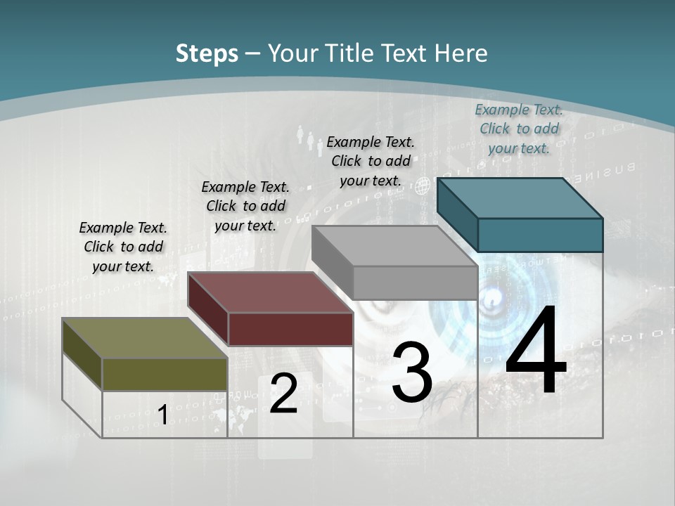 Focus Abstract Cyber PowerPoint Template