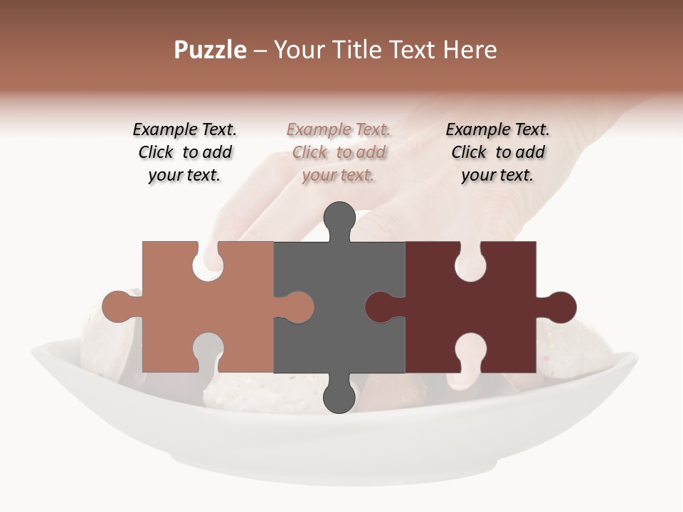 Christmas Season Pastry PowerPoint Template