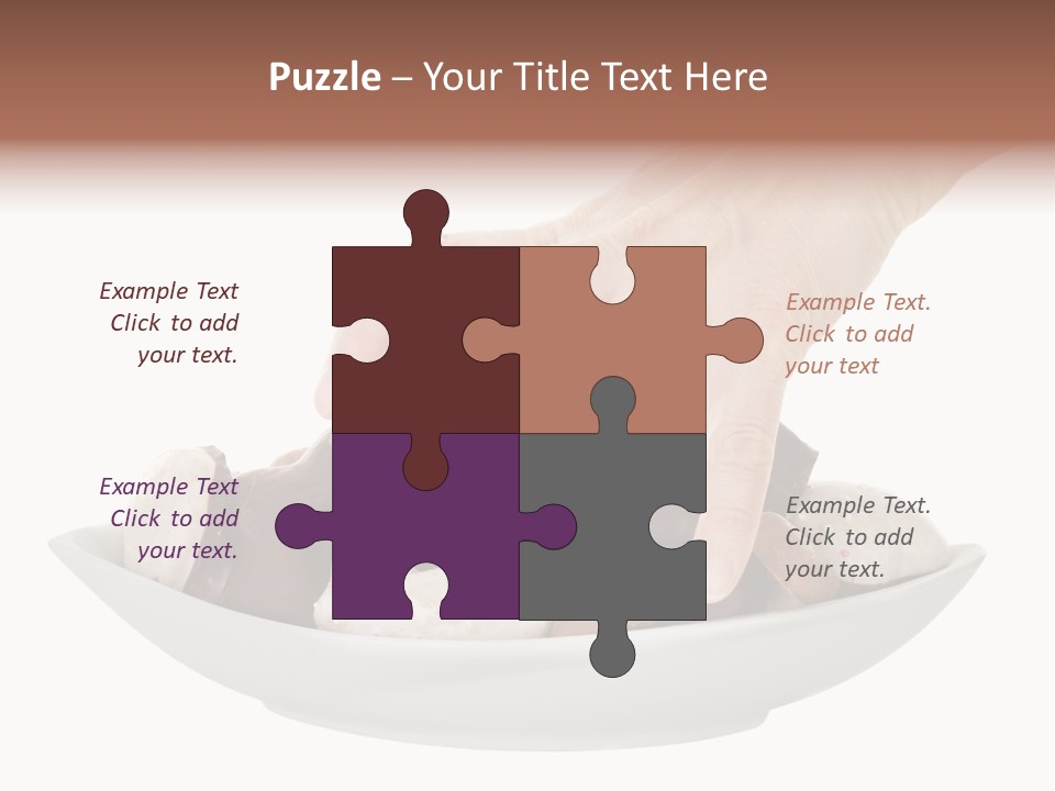 Christmas Season Pastry PowerPoint Template