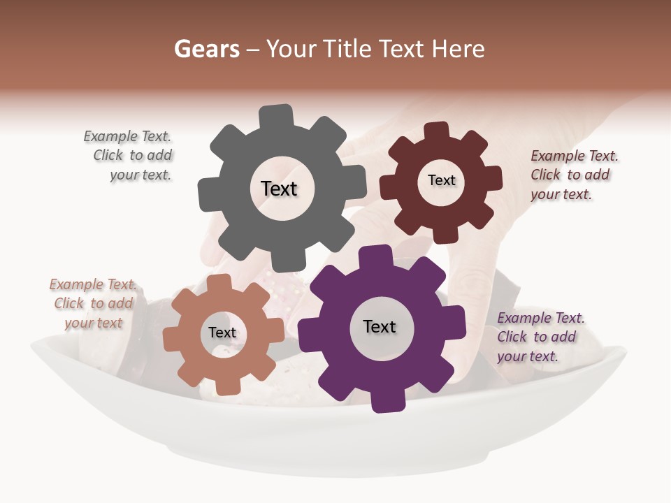 Christmas Season Pastry PowerPoint Template