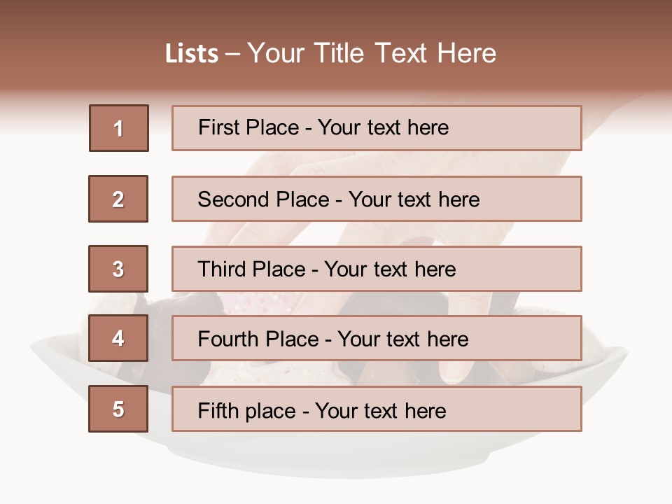 Christmas Season Pastry PowerPoint Template