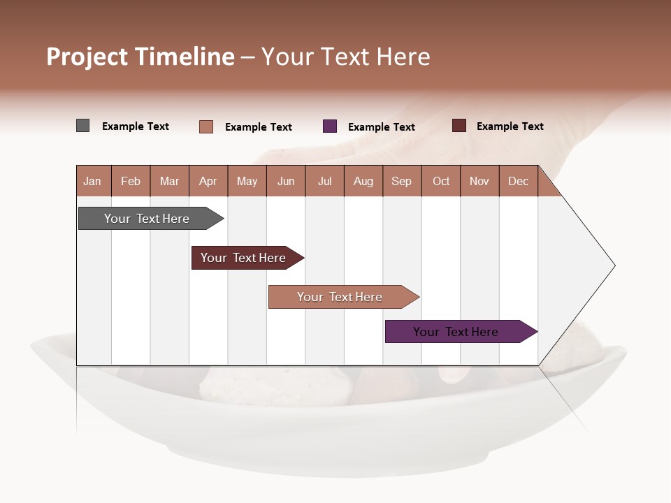 Christmas Season Pastry PowerPoint Template