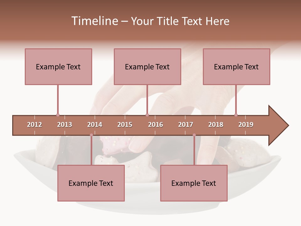 Christmas Season Pastry PowerPoint Template