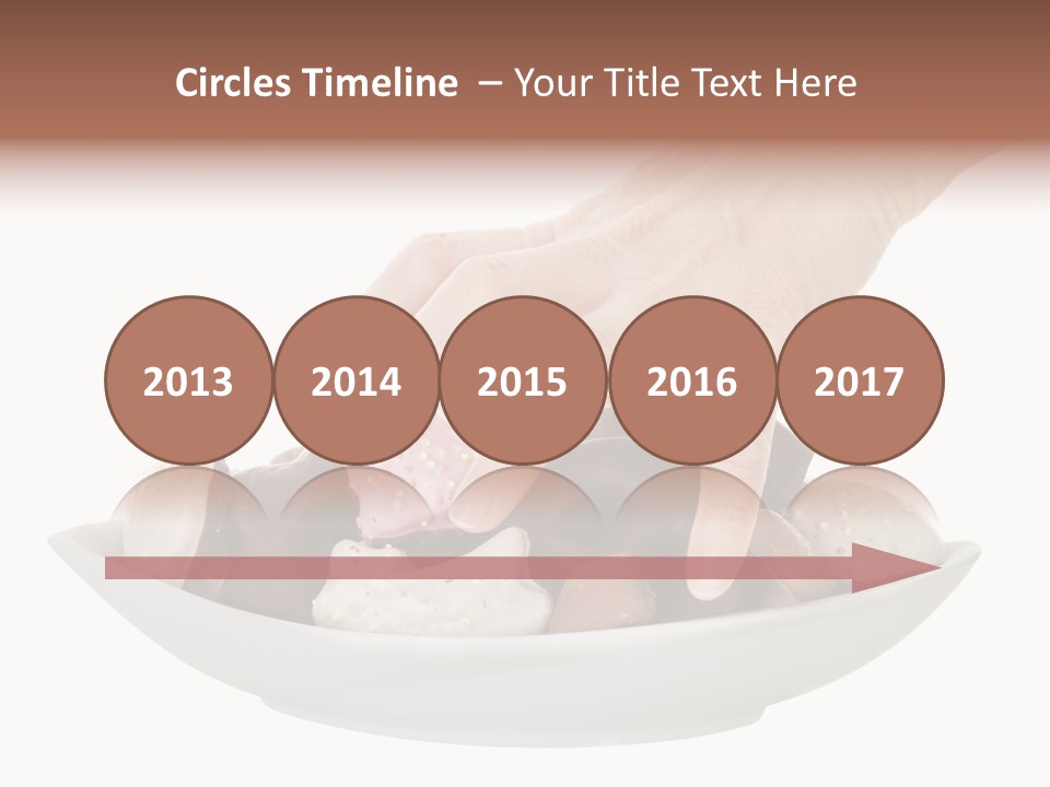 Christmas Season Pastry PowerPoint Template