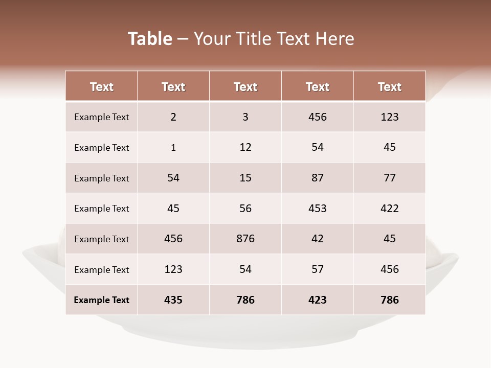 Christmas Season Pastry PowerPoint Template