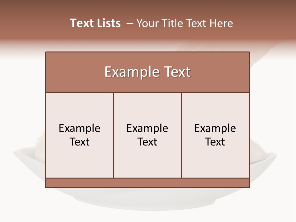 Christmas Season Pastry PowerPoint Template