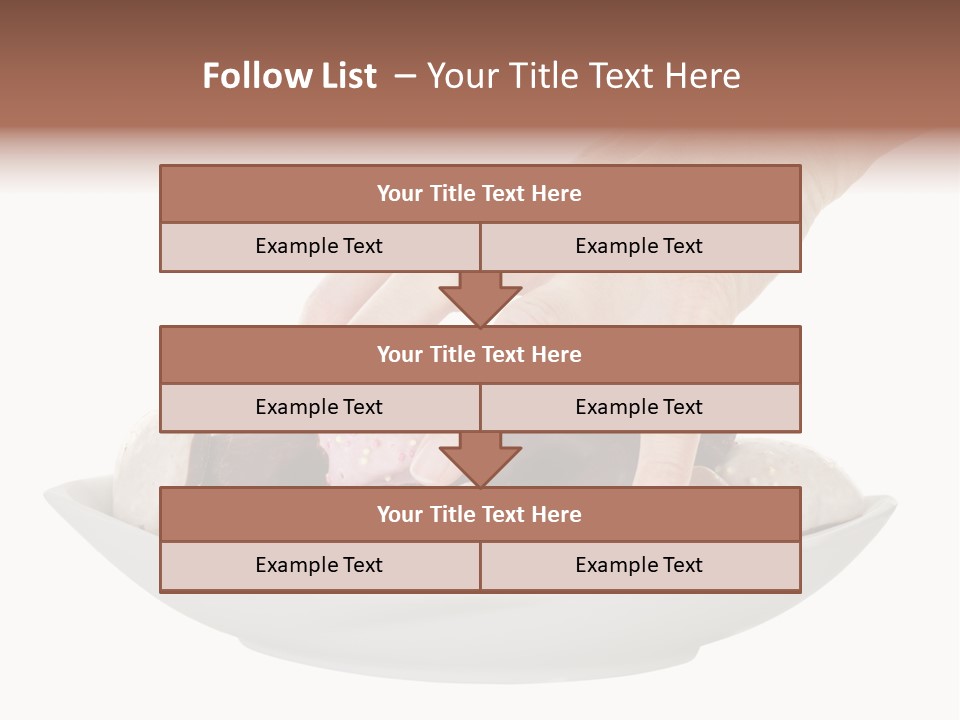 Christmas Season Pastry PowerPoint Template