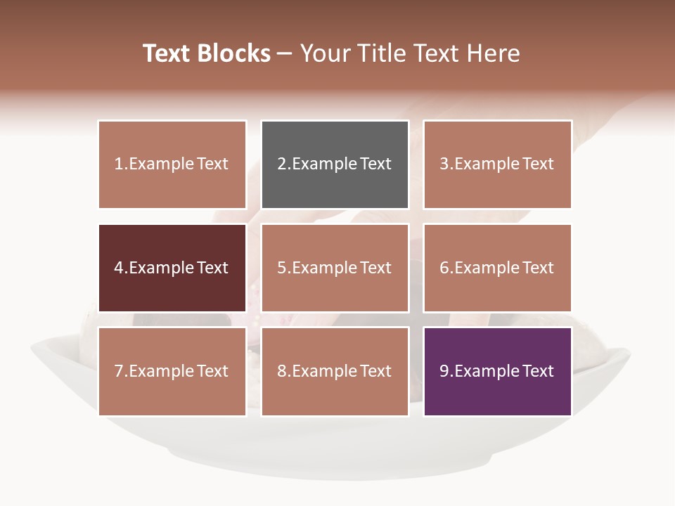 Christmas Season Pastry PowerPoint Template