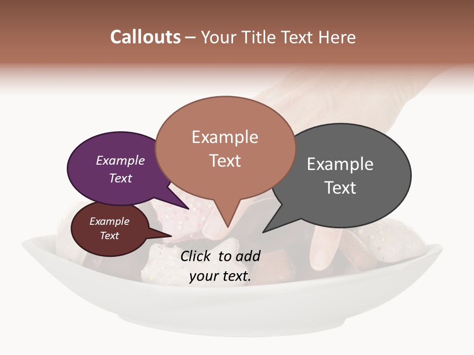 Christmas Season Pastry PowerPoint Template