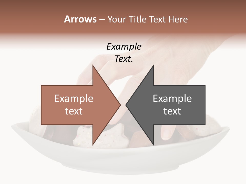 Christmas Season Pastry PowerPoint Template