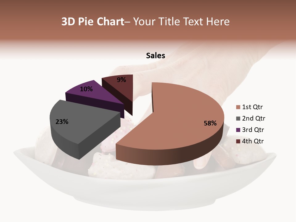 Christmas Season Pastry PowerPoint Template
