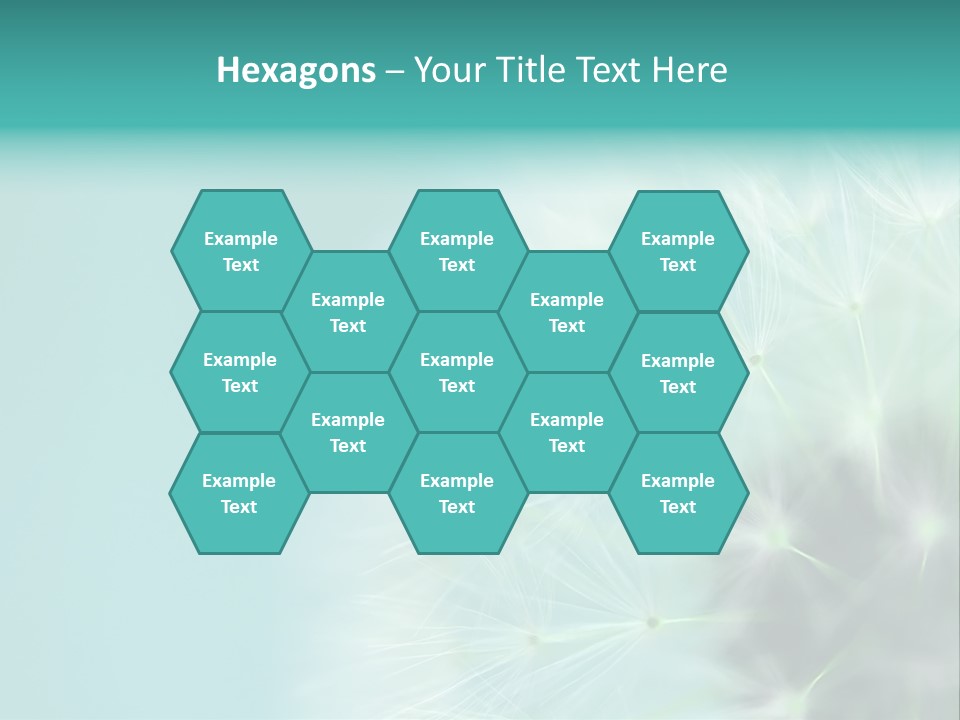 Selective Focus Head Outdoor PowerPoint Template