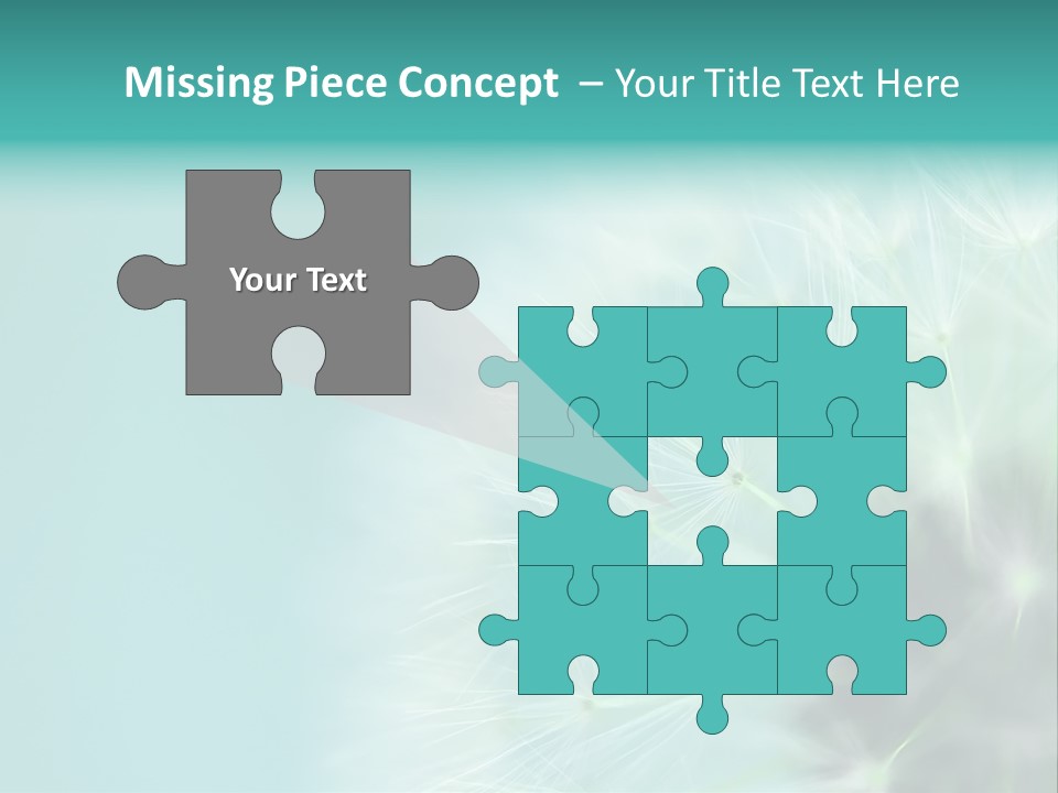 Selective Focus Head Outdoor PowerPoint Template