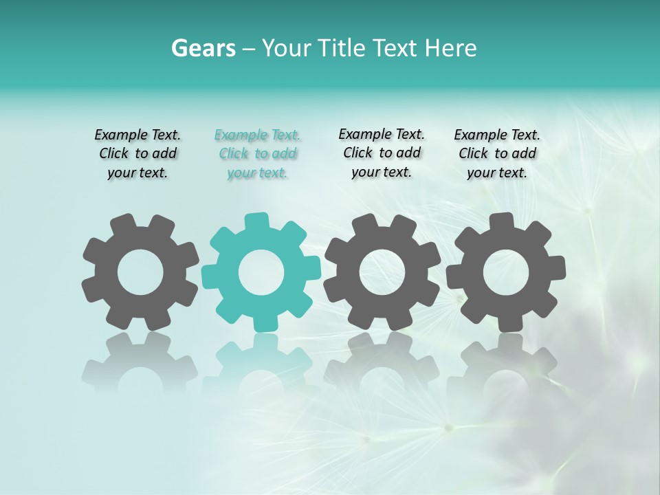 Selective Focus Head Outdoor PowerPoint Template