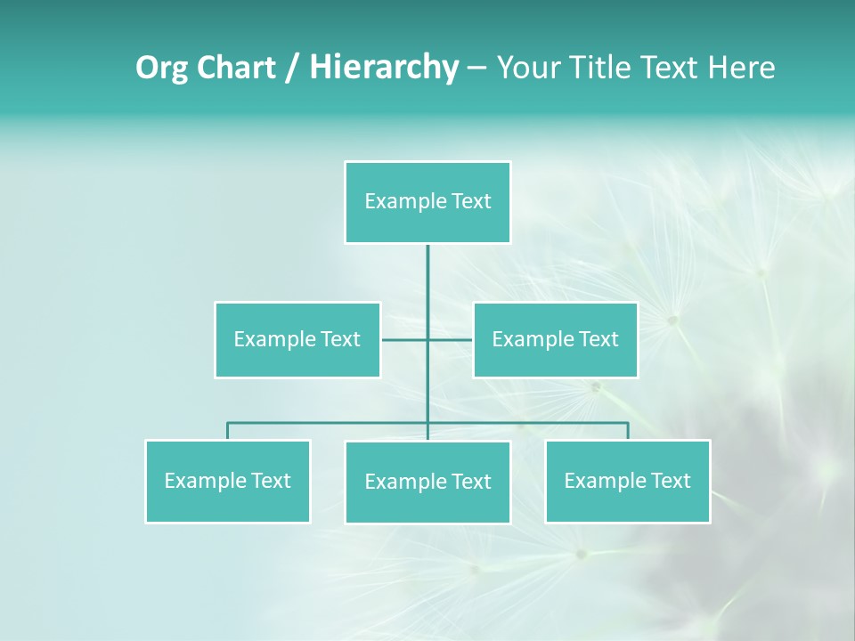 Selective Focus Head Outdoor PowerPoint Template
