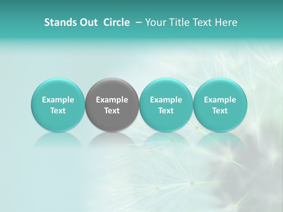Selective Focus Head Outdoor PowerPoint Template