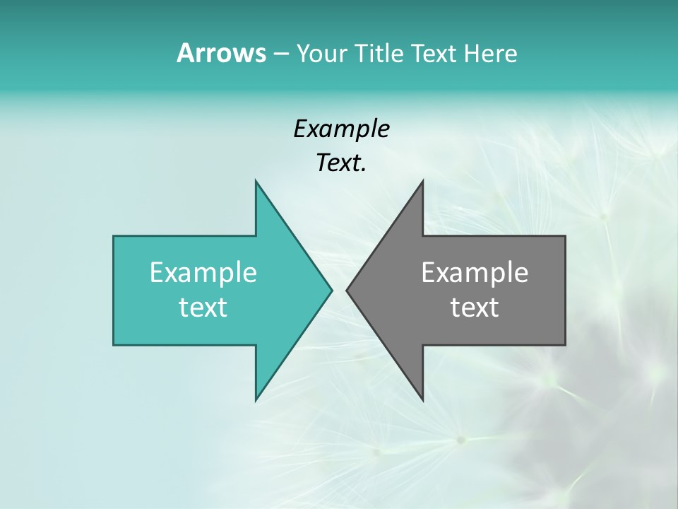 Selective Focus Head Outdoor PowerPoint Template