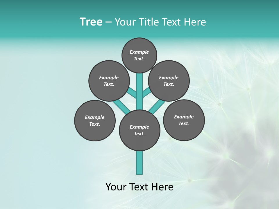 Selective Focus Head Outdoor PowerPoint Template