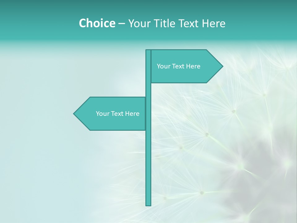 Selective Focus Head Outdoor PowerPoint Template