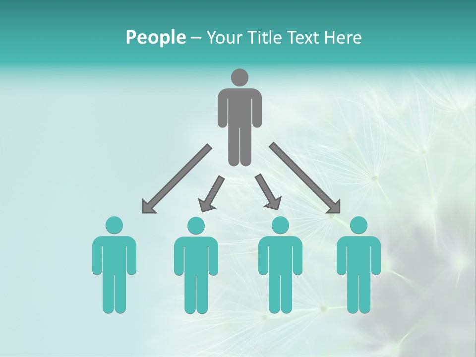 Selective Focus Head Outdoor PowerPoint Template