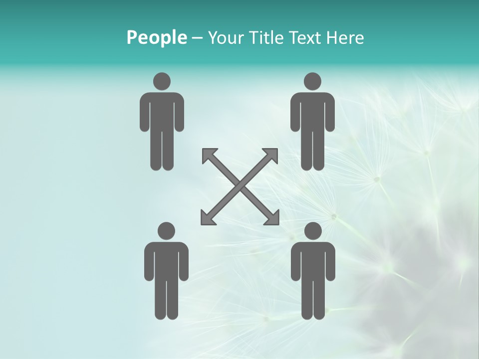 Selective Focus Head Outdoor PowerPoint Template