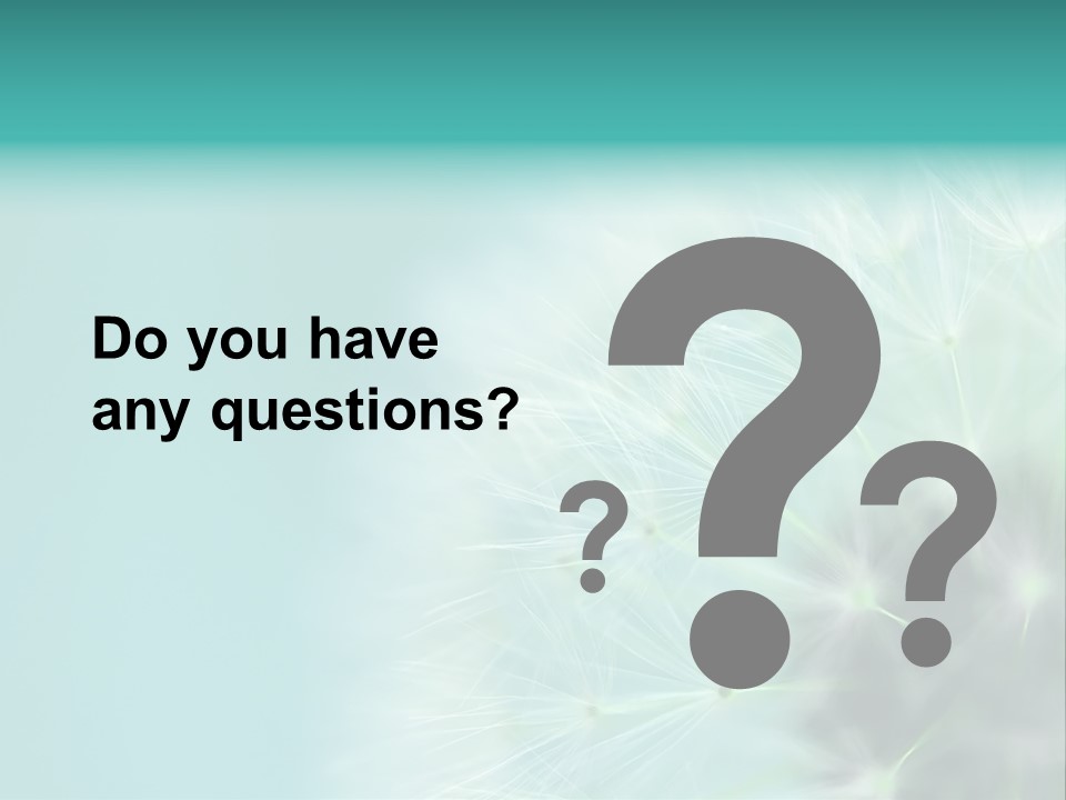 Selective Focus Head Outdoor PowerPoint Template