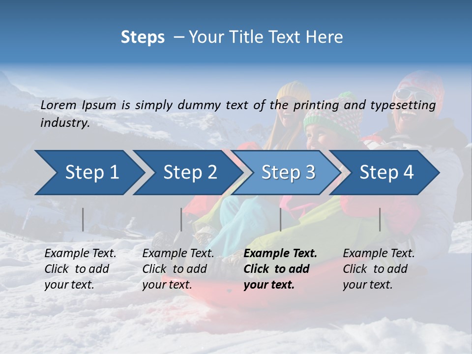 Hotel Freeze Winter PowerPoint Template