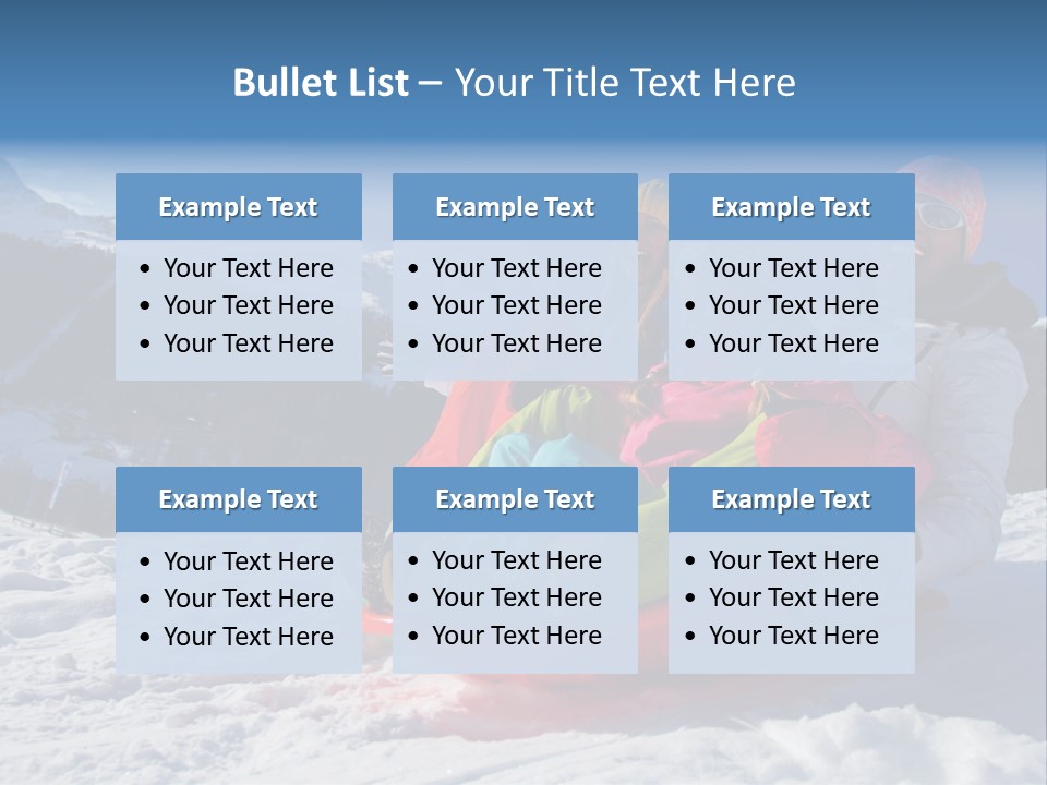 Hotel Freeze Winter PowerPoint Template