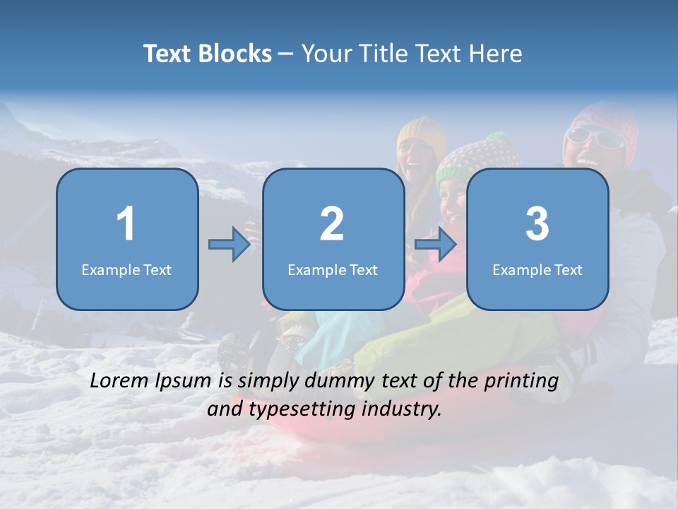 Hotel Freeze Winter PowerPoint Template